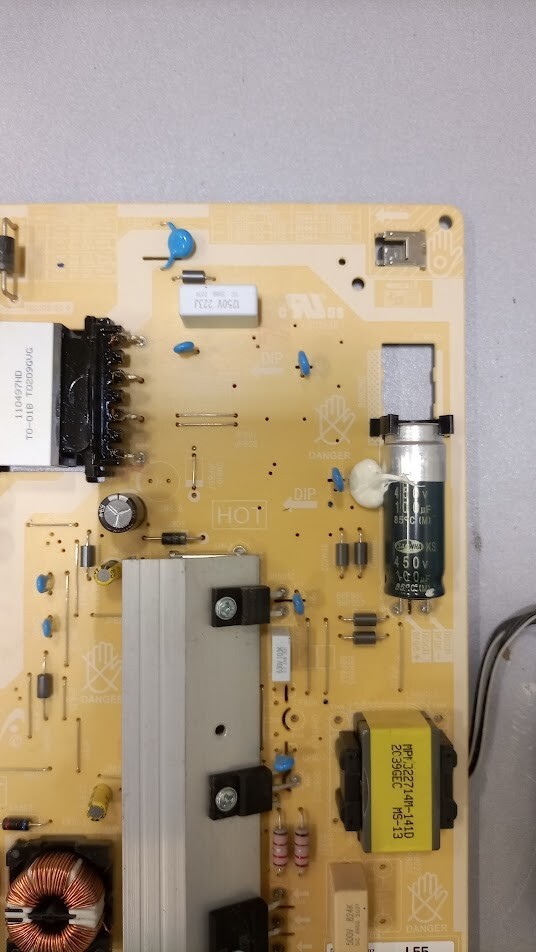 Samsung BN41-02756C BN44-01058A BN44-01058B Mainboard PSU Set for L65E7N THS