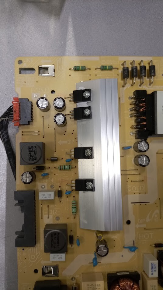 Samsung BN41-02756C BN44-01058A BN44-01058B Mainboard PSU Set for L65E7N THS