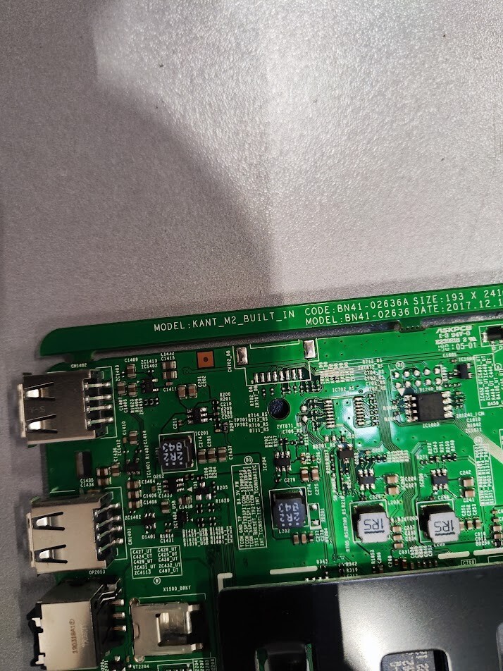 Samsung BN41-02636 Main Board with BN44-00878C Power Board for L55E7R NSM TV