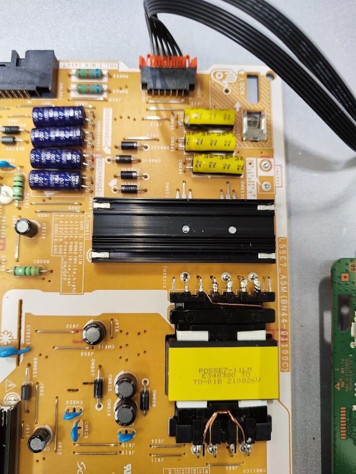 Samsung BN41-02636A Main Board and BN44-00878C Power Board for L55E7R NSM