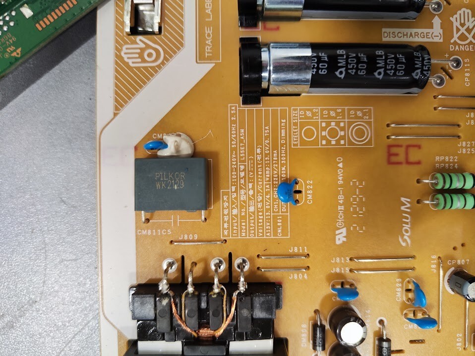 Samsung BN41-02636A Main Board and BN44-00878C Power Board for L55E7R NSM