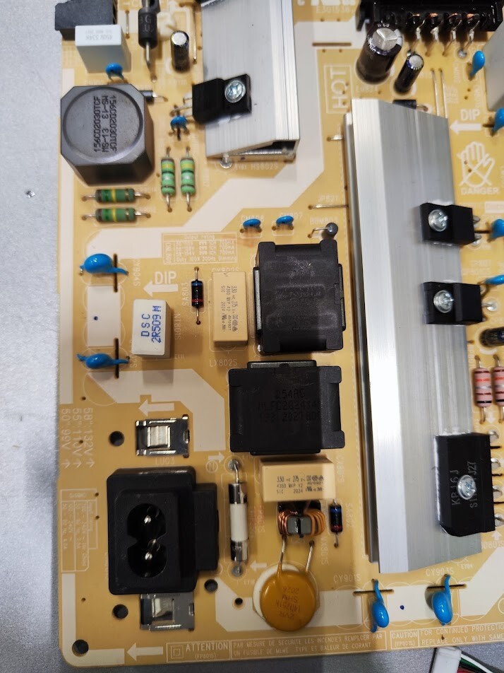 Samsung BN41-02756C Mainboard BN44-01054F PSU for L55S6 THS TV Working