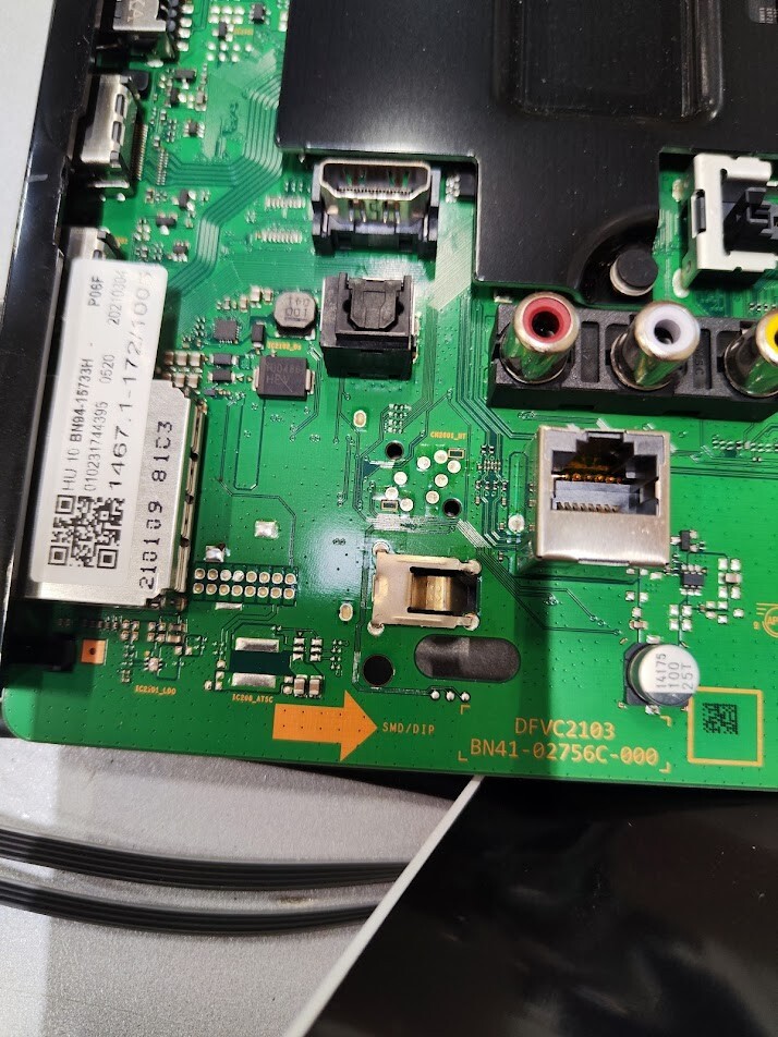 Samsung BN41-02844 Main Board for QN65Q60AAF 65" TV – Working Condition