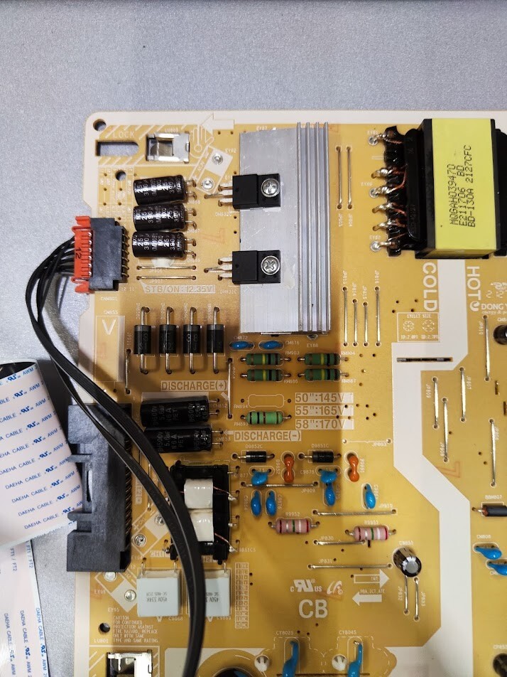 Samsung Mainboard Power Board Set BN41-02636 BN44-00878C L55E7R_NSM Working