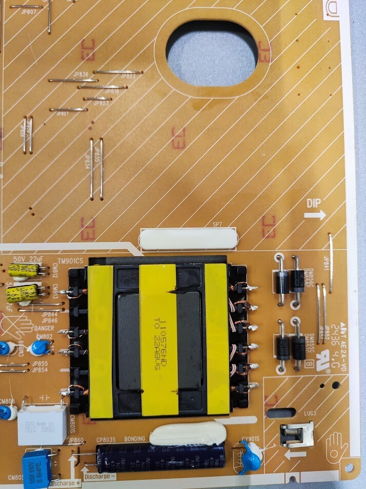Samsung BN41-02636A BN44-01119B Main Power Board Set Working Only Board