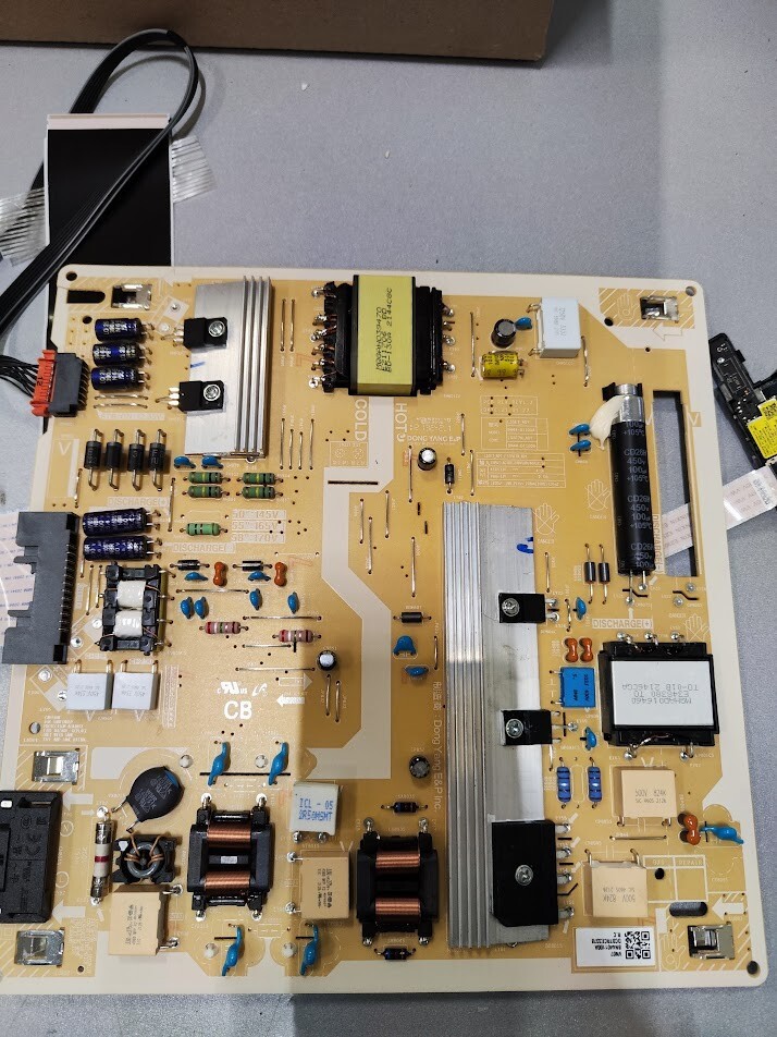 Samsung BN41-02844 Mainboard BN44-01100A Power Board L55E7 ADY TV Set Working