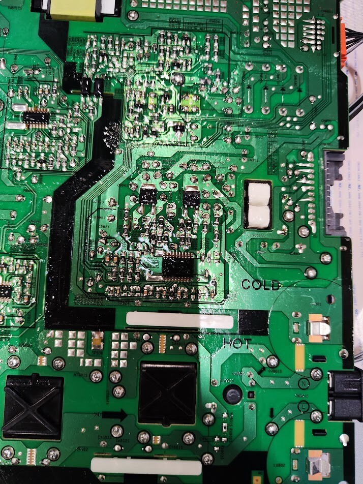 Samsung BN41-02844 Mainboard BN44-01100A Power Board L55E7 ADY TV Set Working