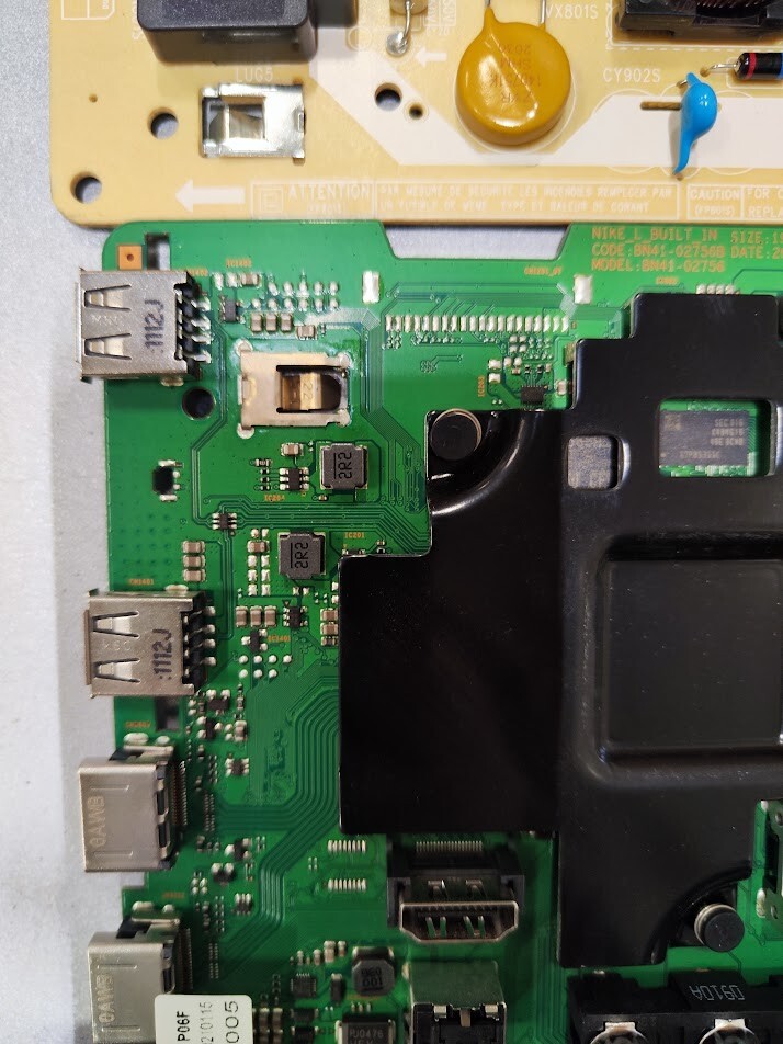 Samsung Mainboard BN41-02636 + PSU BN44-00878C For L55E7R_NSM TV Used Tested