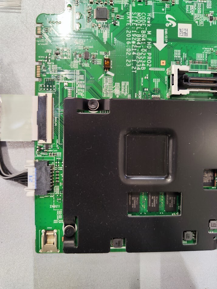 Samsung BN41-02568B Main Board BN44-00807F PSU Board Used Functional No Box