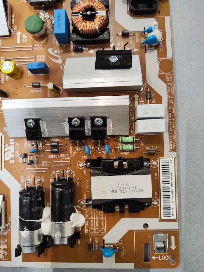 Samsung TV Boards BN41-02568B BN44-00807F Used Functional No Original Package