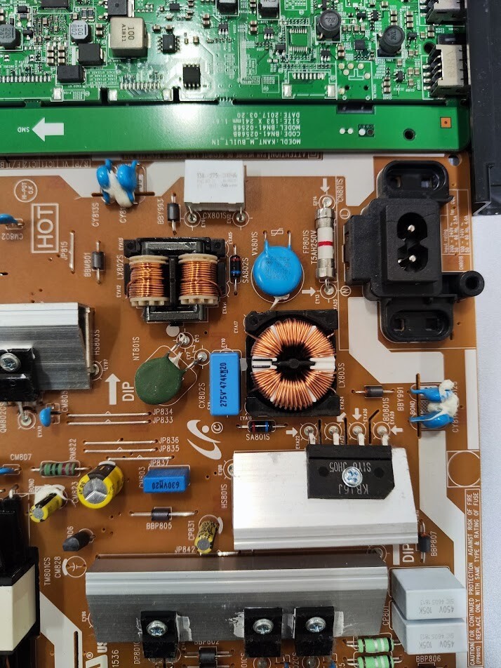 Samsung TV Boards BN41-02568B BN44-00807F Used Functional No Original Package