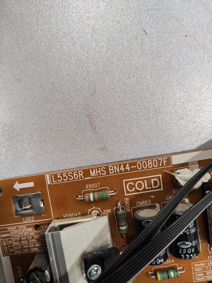 Samsung TV Boards BN41-02568B BN44-00807F Used Functional No Original Package