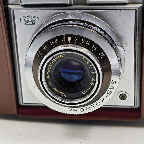 Zeiss Ikon Vintage Camera 527/24 - Untested, With Bag & Strap