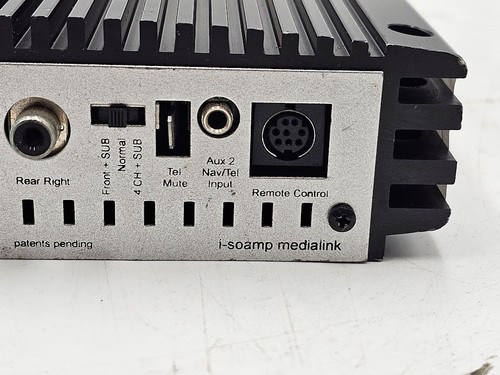 i-sotec i-soamp 4-Channel Plug & Play Car Audio Amplifier | Upgrade Your OEM Sound | Made in Germany | USED
