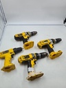 Lot of 4 DEWALT Power Tools - Used Working, No Accessories