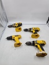 Lot of 4 DEWALT Power Tools - Used Working, No Accessories