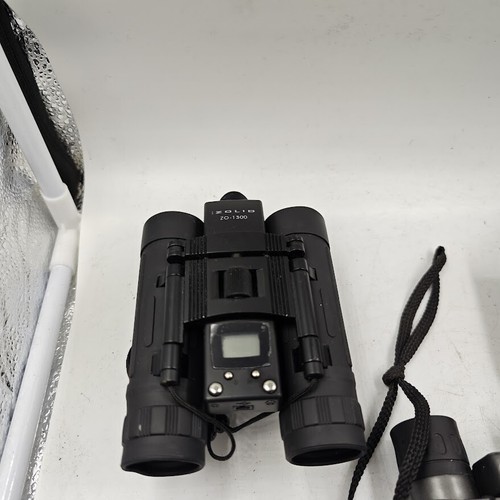 Lot of 5 Binoculars - For Parts, Various Damages, No Accessories