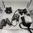 Lot of 5 Binoculars - For Parts, Various Damages, No Accessories