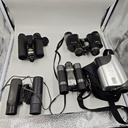 Lot of 5 Binoculars - For Parts, Various Damages, No Accessories