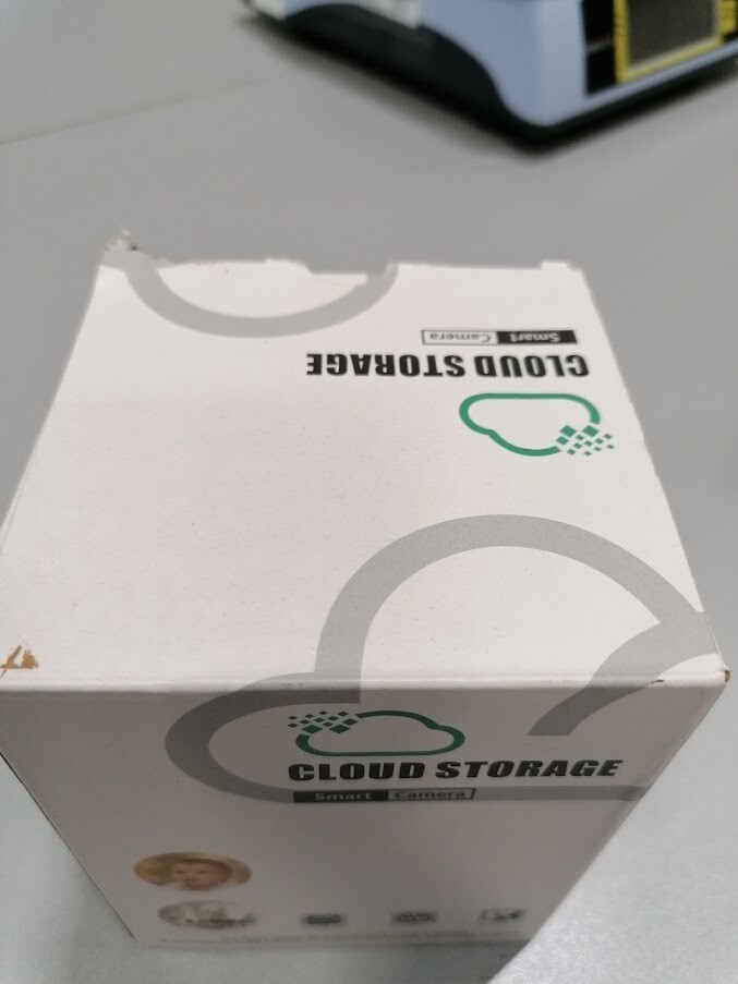 Cloud Storage Smart Camera V1365 White Not Working For Parts