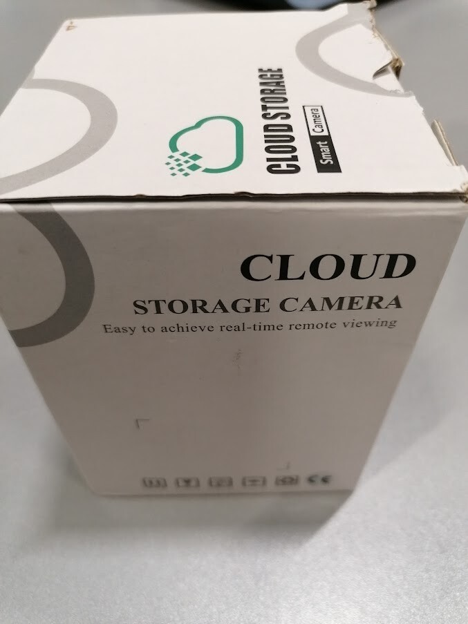 Cloud Storage Smart Camera V1365 White Not Working For Parts