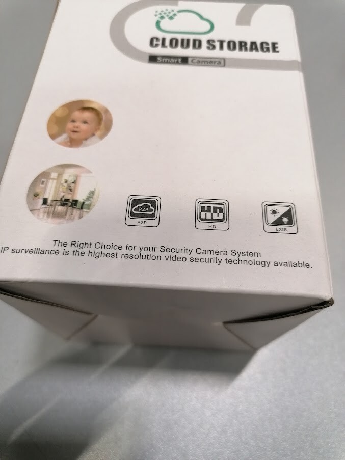 Cloud Storage Smart Camera V1365 White Not Working For Parts