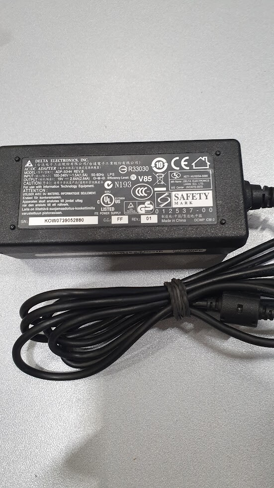 Delta ADP-50HH AD AC/DC Adapter 19V 2.64A Used Working Without Power Cord