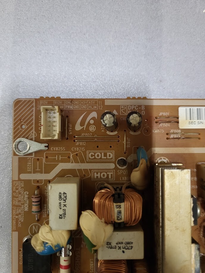 Hansol LCD Inc. 32" Circuit Board i32HD_AHS - Untested