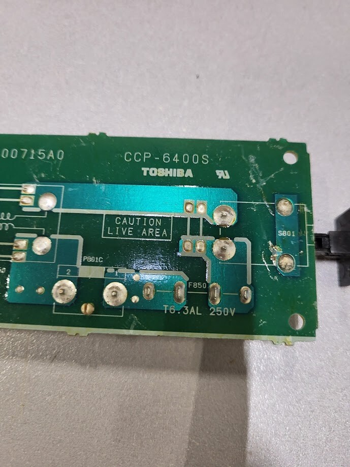 17PW25-3 Power Supply Board for Parts/Repair - Untested, Sold As-Is