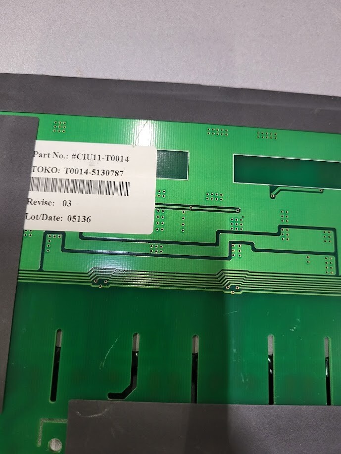 Toko Inc. CIU11-T0014 Circuit Board - Untested