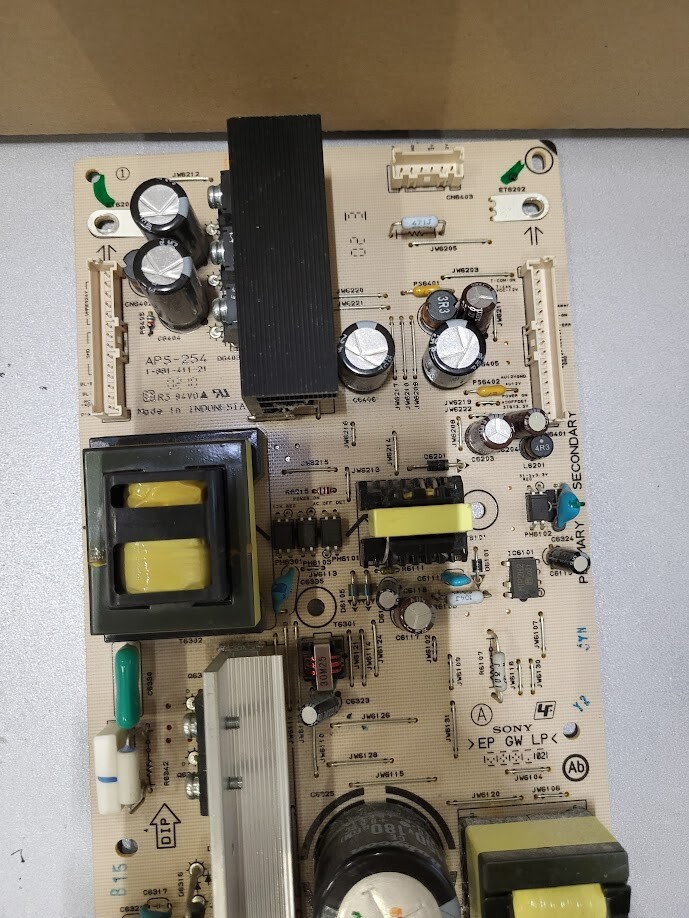 Sony APS-253 Power Supply Board - 100V-240V, 192W - Untested