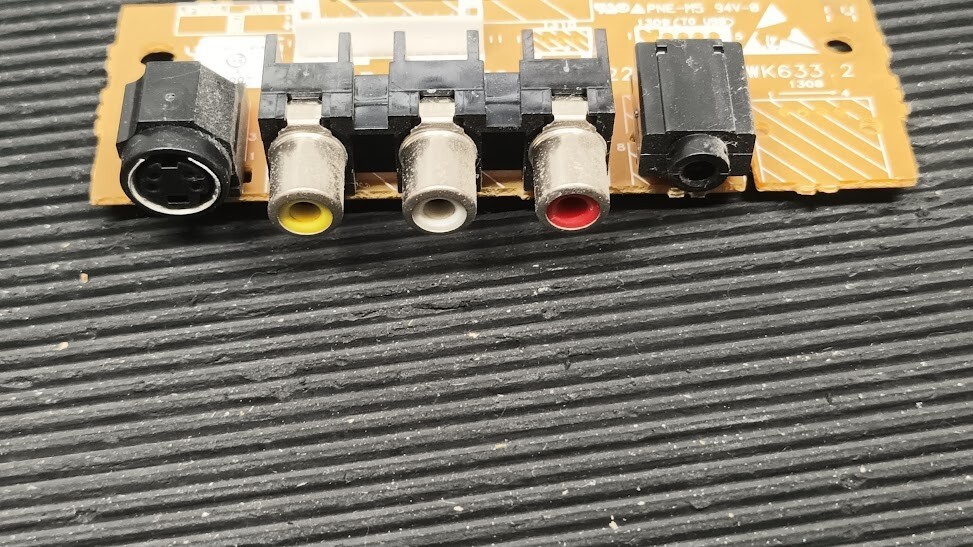 Non-Working LCD SIDE-IO 3139 Circuit Board - For Parts or Repair