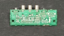 Non-Working LCD SIDE-IO 3139 Circuit Board - For Parts or Repair
