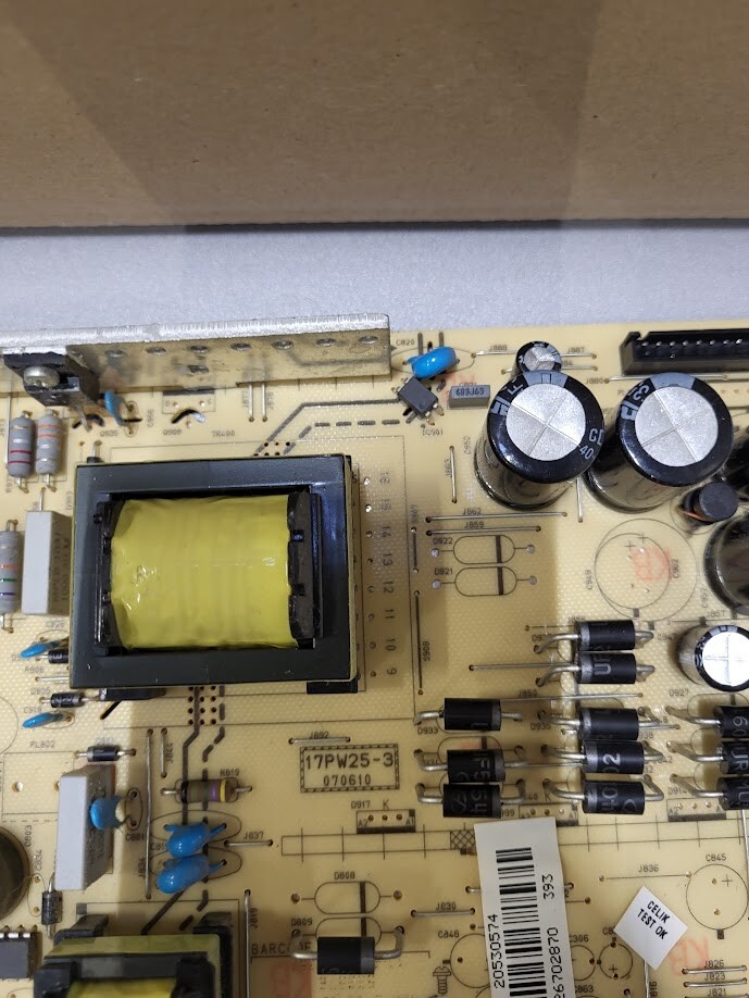 17PW25-3 Power Supply Board - Untested