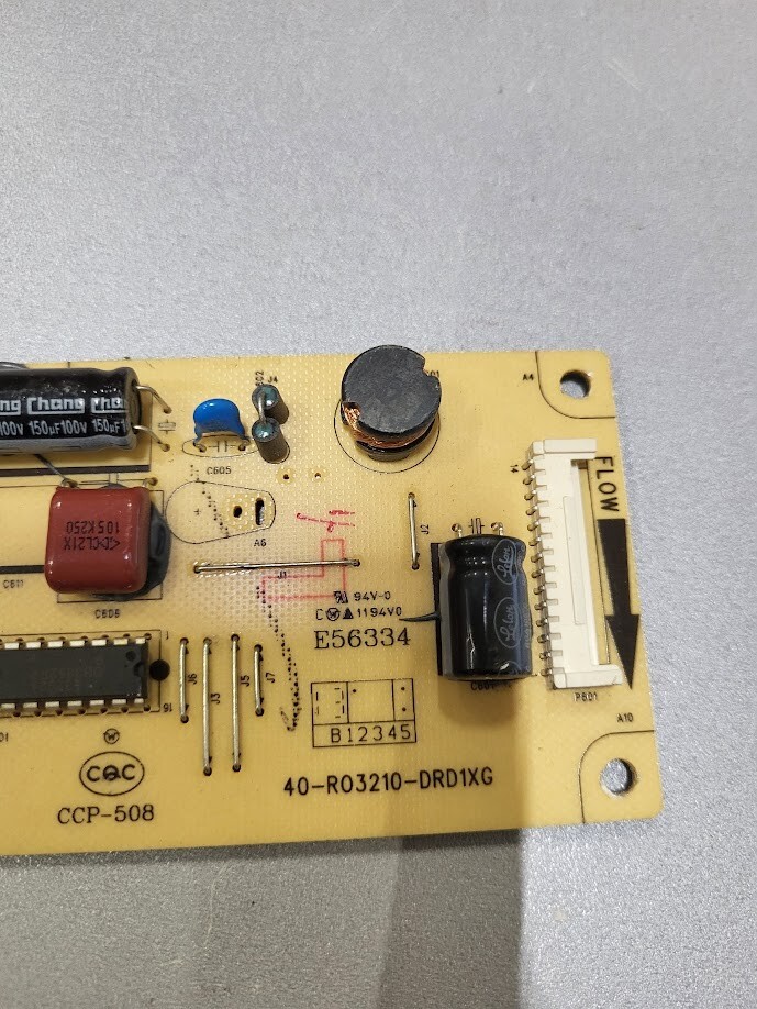 40-R03210-DRD1XG CCP-508 PCB Board - Untested, Sold As-Is