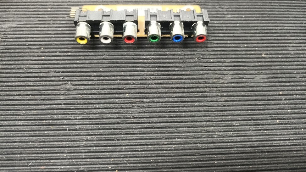 Untested AV Input/Output Circuit Board - For Parts or Repair