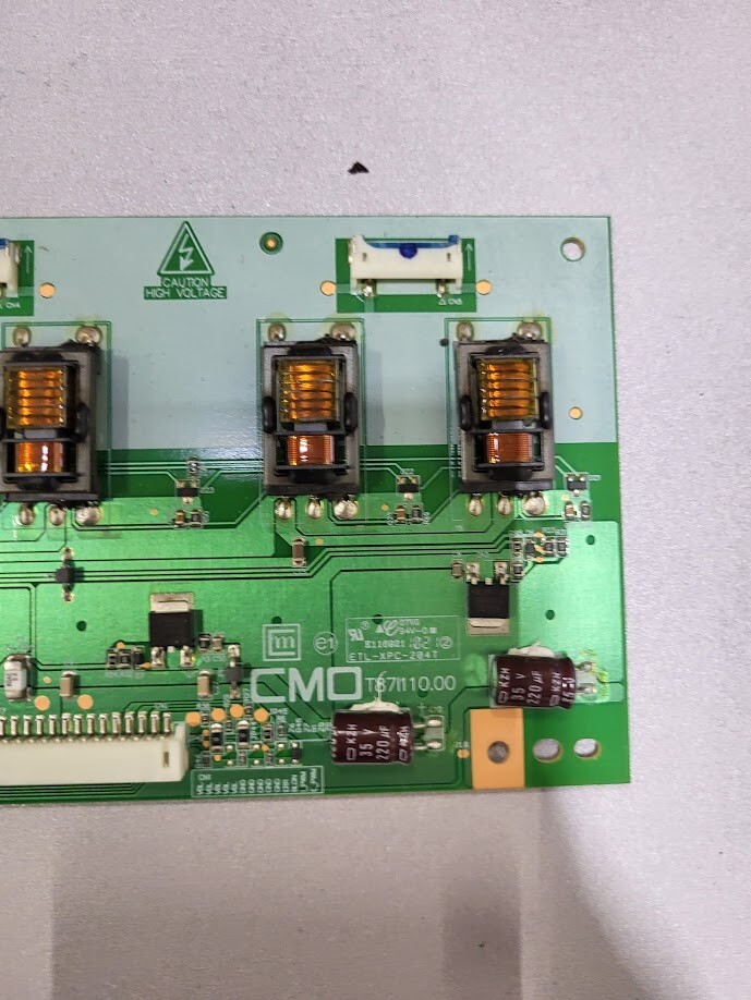 CMO T871110.00 Circuit Board - Untested for Parts or Repair