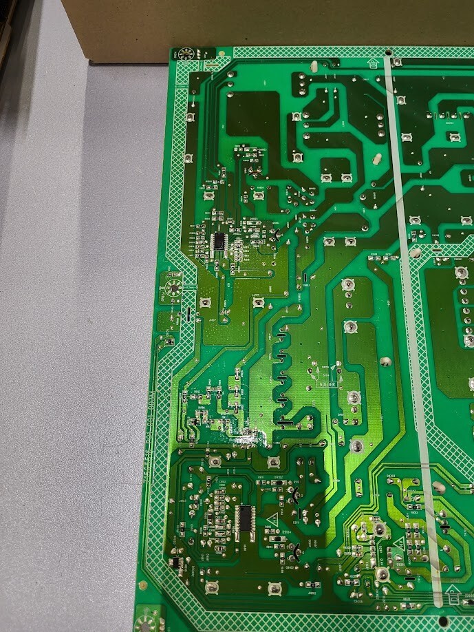 715G5516-P01-001-003M Power Board - Untested, For Parts or Repair