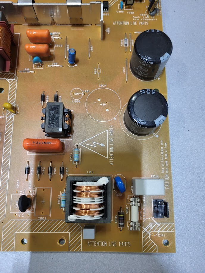 PLCD170P50S9 Power Board – Untested, For Parts or Repair
