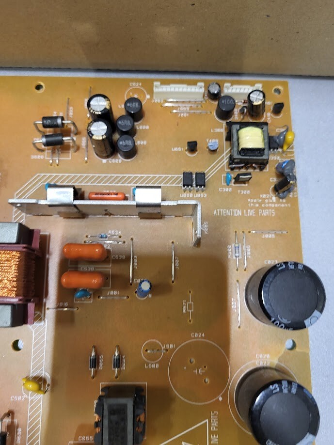 PLCD170P50S9 Power Board – Untested, For Parts or Repair