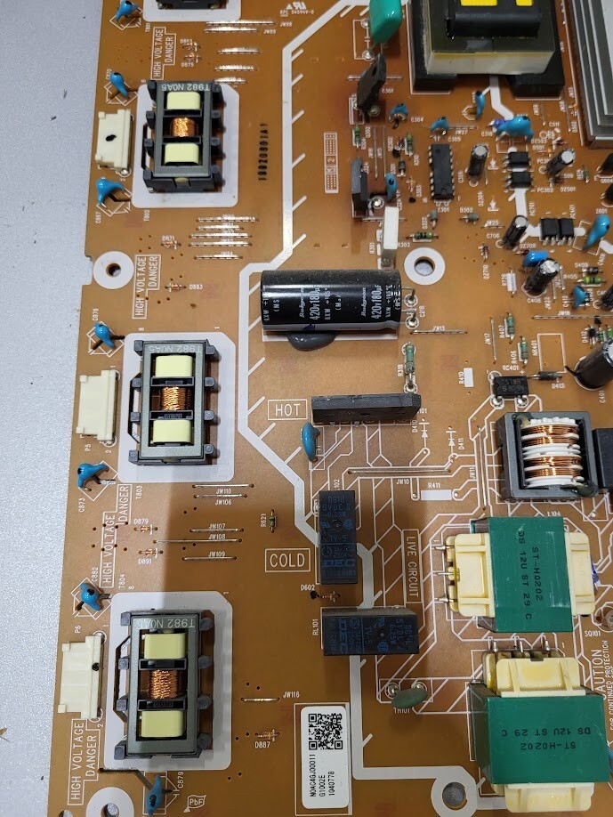 Sanken PSC10319D M Power Board - Untested, For Parts or Repair