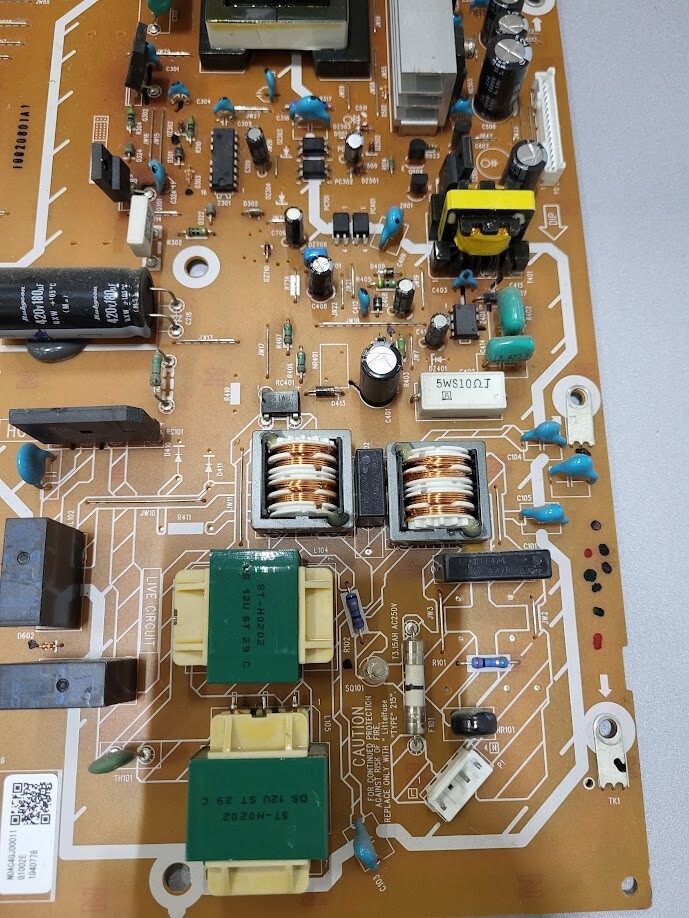 Sanken PSC10319D M Power Board - Untested, For Parts or Repair