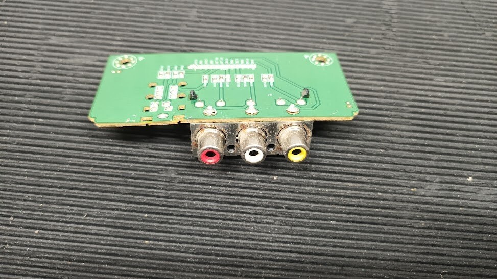 Used SIDE AV-JACK 68709S0908B Power Board - Non-Working for Parts/Repair