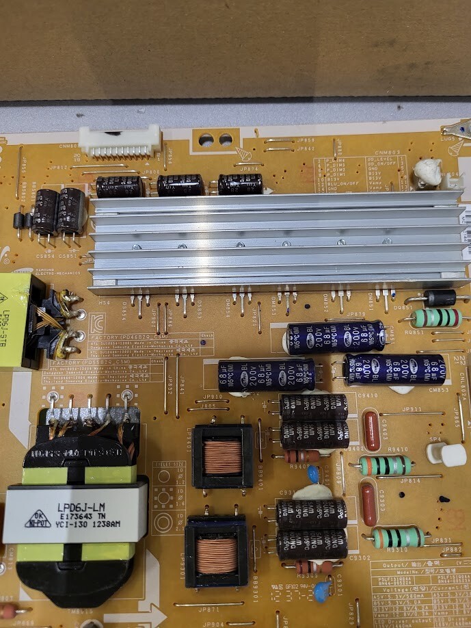 PSLF131004A / PSLF151004A Power Supply Board - Untested