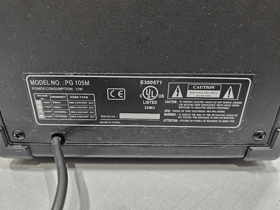 Used Maestro PG 105M Guitar Amplifier - Working