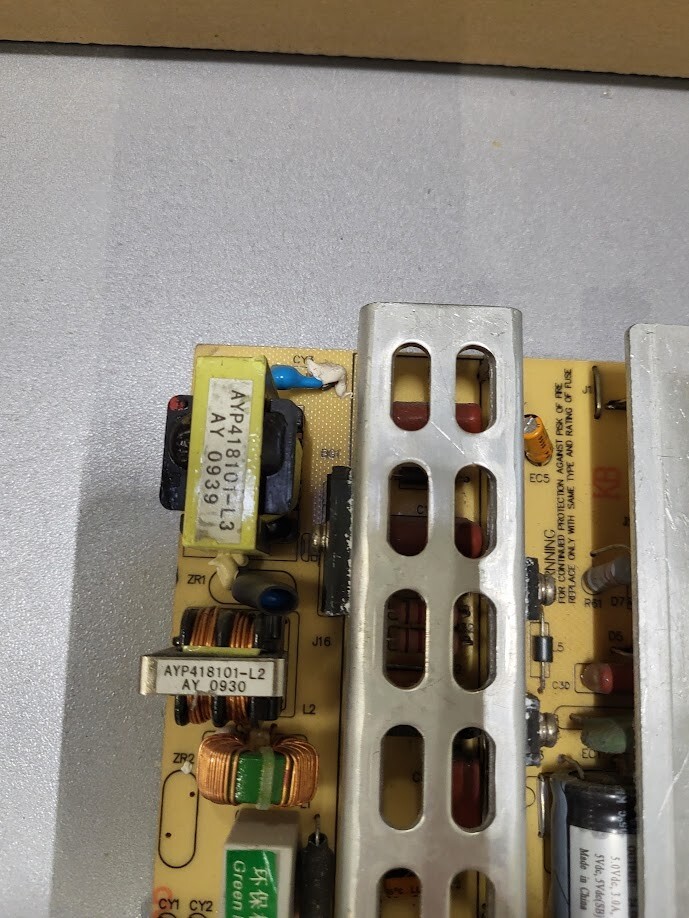 AYP418101 Power Supply Board - Untested Replacement Part for Electronics