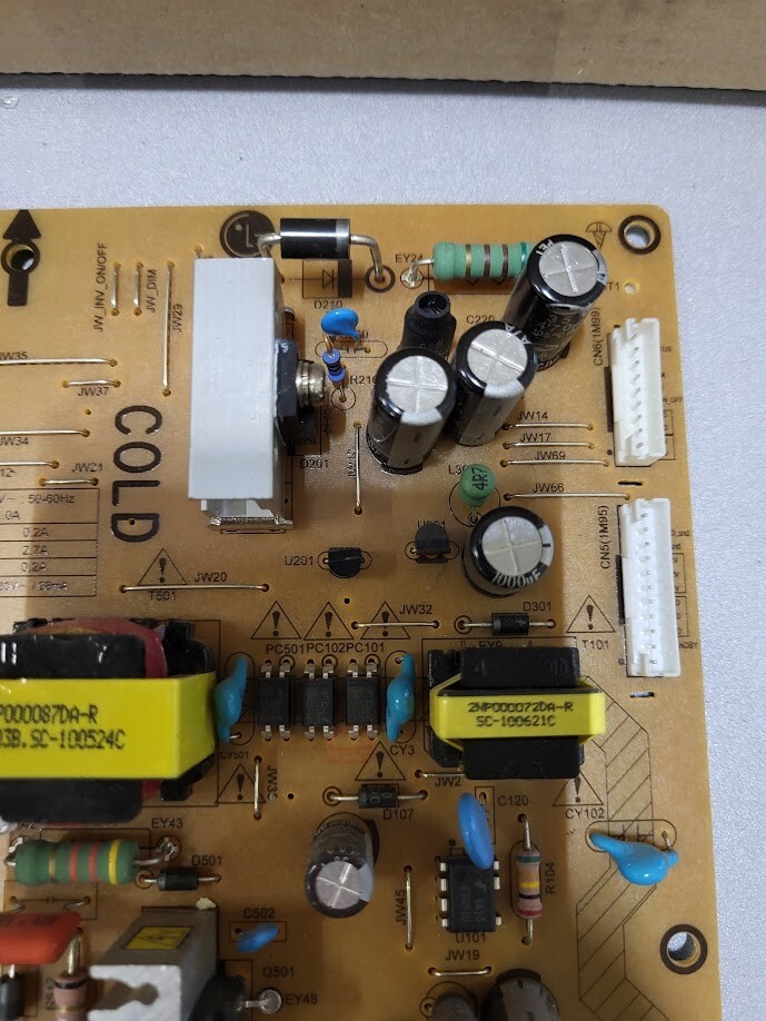 PLHC-P981A Power Supply Board - Untested Replacement Component