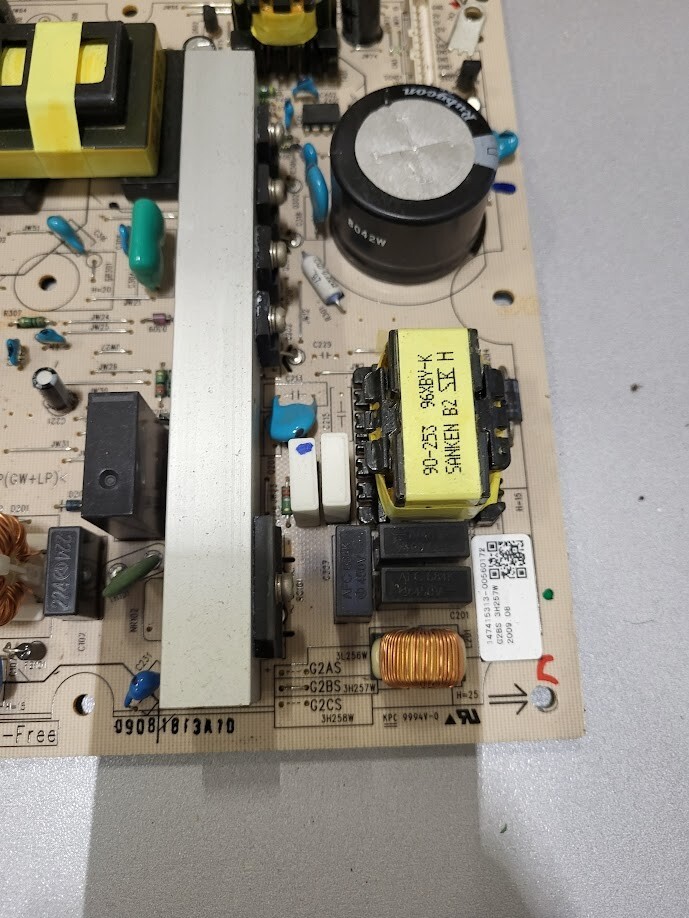 Sanken PSC10265H Power Supply Board - Replacement or Repair Untested