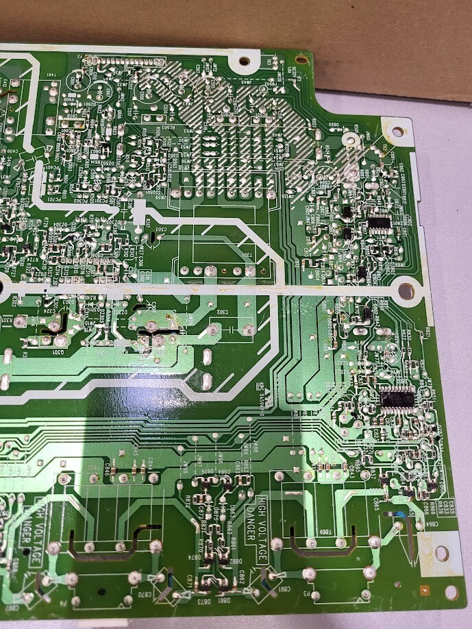 Sanken PSC10319D Power Supply Board for Repair and Parts Untested