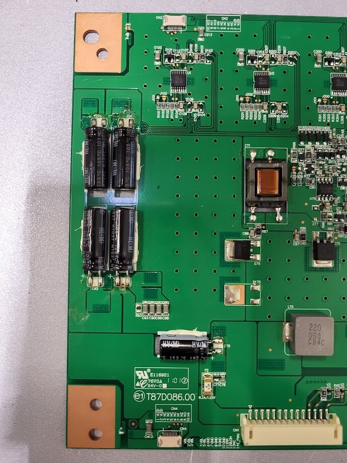 T87D086.00 Power Supply Circuit Board (Untested) for Electronics Repair